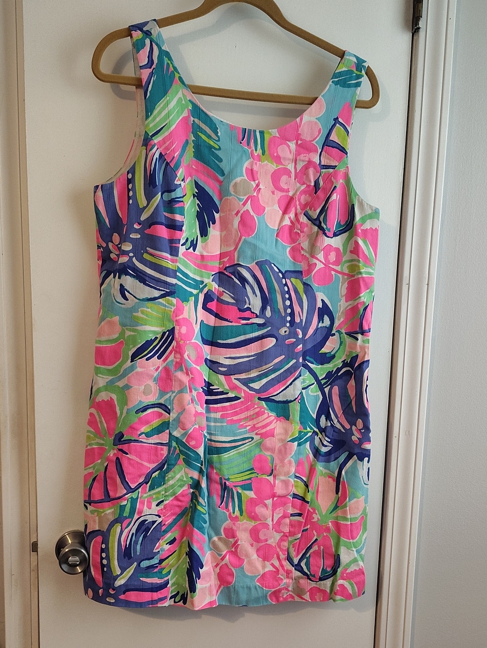 Lilly Pulitzer Shift Dress Exotic Garden